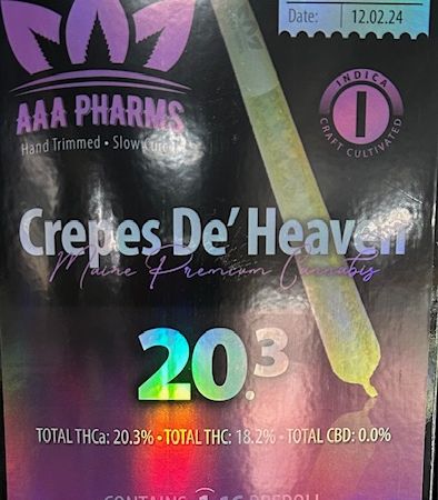 Crepes De' Heaven 1g Pre-Roll