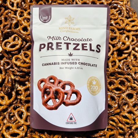 Milk Chocolate Covered Pretzels 200MG